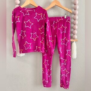 Cat & Jack Fuchsia Star Pajama Set